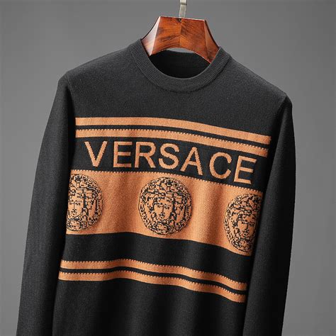 fake versace sweater|versace sweater for men.